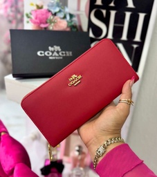 Billetera de cuero para mujer.