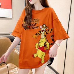 Camison Oversided de dibujos animados