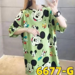 Camison Oversided de dibujos animados