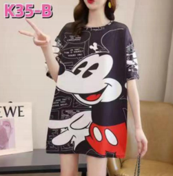 Camison Oversided de dibujos animados