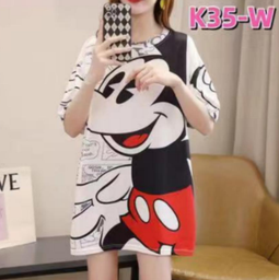 Camison Oversided de dibujos animados