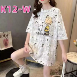 Camison Oversided de dibujos animados