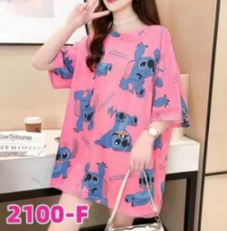 Camison Oversided de dibujos animados