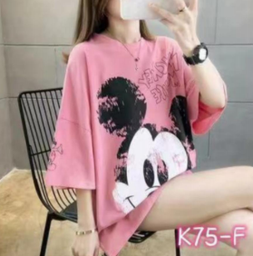 Camison Oversided de dibujos animados