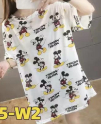 Camison oversized de dibujos animados