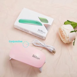 "Lámpara secadora de uñas UV SUN Mini de 6 W Desconectada"