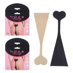 Tanga Sin Costuras De Algodón Diseño Corazón