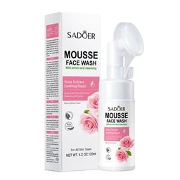 Espuma Limpiadora Facial con Extracto de Rosas de SADOER