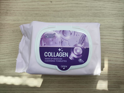 Toallitas desmaquillantes con colágeno Ushas.