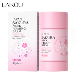 Bálsamo reafirmante para el cuello LAIKOU Japan Sakura.