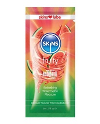 Skins Water Based Lubricant-5 ml Foil Watermelon