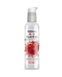 [699439005559] Swiss Navy 4 in 1 Flavors Poppin Wild Cherry - 4 oz