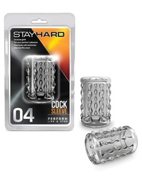 [853858007093] Blush Stay Hard Cock Sleeve 04 - Clear