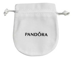 [2497040035] Bolsa Pandora de Terciopelo Blanca