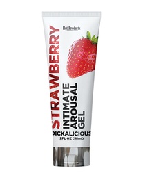 Dickalicious Penis Arousal Gel 2 oz - Strawberry
