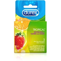[302340090001] Durex Tropical Flavors - Box of 3