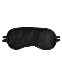 [758477200088] Erotic Toy Company Satin Fantasy Blindfold - Black