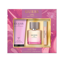 [085715330505] GUESS 1981 LOS ANGELES SET 3p 3.4oz W EDT