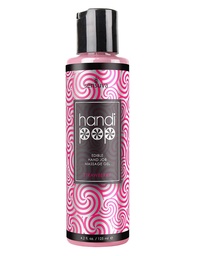 [855559007341] Handipop Hand Job Massage Gel - 4.2 oz Bottle Strawberry